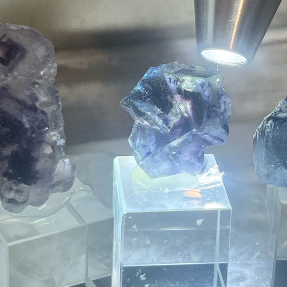 Yindu Mine Fluorite on Stand - Picture 11 of 13